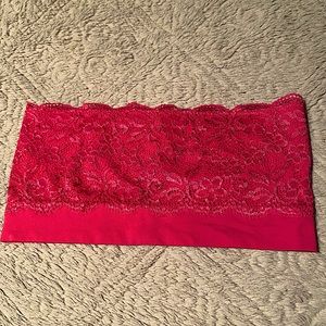 Jasmine & Ginger Bandeau, Pink, One Size, Never Worn